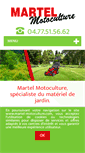 Mobile Screenshot of martel-motoculture.com